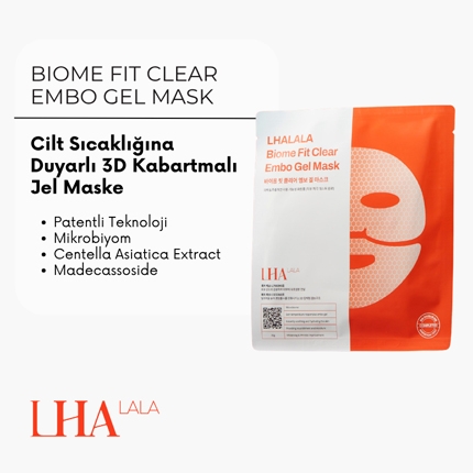 LHALALA Peel Mask (Biome Fit Clear Embo Gel Mask)
