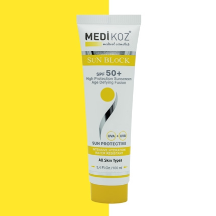 Medikoz SUN Block SPF50+ Renksiz