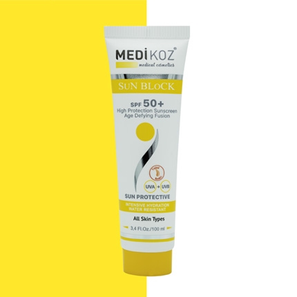 Medikoz SUN Block SPF50+ Tinted (Renkli)