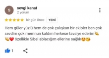 Ben çok sevdim çok memnun kaldım herkese tavsiye ederim.