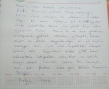 Biz bayanların sizler gibi özenli çalışanlara ihtiyaçları var.