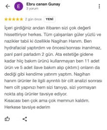 Sizi çok değerli hissettiriyor herkes.