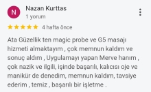 Magic probe ve G5 masajı hizmeti almaktayım