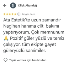 Pozitif güler yüzlü ve temiz çalışıyor.